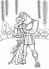 Hercules Coloring Pages Disney Kids Printable Color Simple Adult Wedding Boys Cartoon Colouring 4kids Justcolor Sheets sketch template