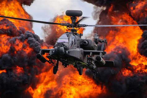 Download Aircraft Helicopter Attack Helicopter Military Boeing Ah 64