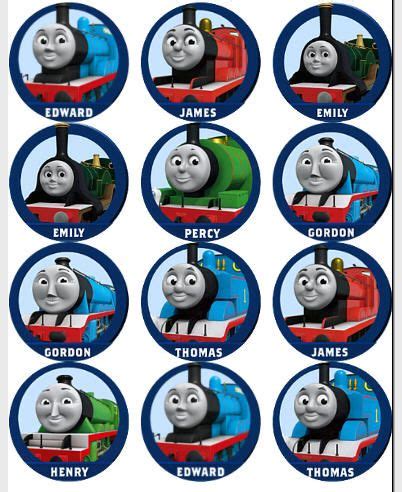 printable thomas  train cup cake toppers vipracing tv