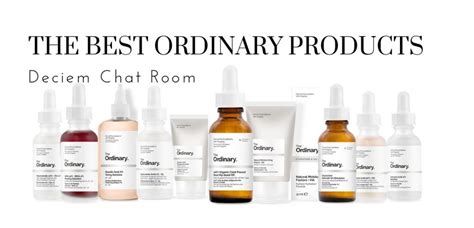 ordinary products voted    deciem addicts