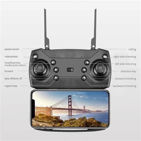 pw drone  wide angle high definition foldable quadcopter dual cameras dual