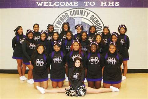 Cheerleaders Varsity Basketball Haywood County Schools