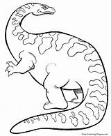 Dinosaurs sketch template