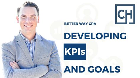 started developing kpis goals   business youtube
