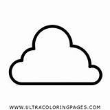 Nuvem Nube Coloring Ultracoloringpages Nb04 1000 sketch template