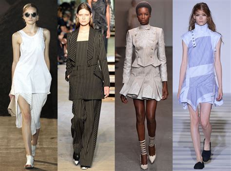 pinch of pinstripe from biggest trends at new york fashion week spring