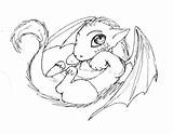 Coloring Pages Mythical Creatures Creature Mystical Cute Dragon Baby Printable Mythological Drawing Getcolorings Color Getdrawings sketch template