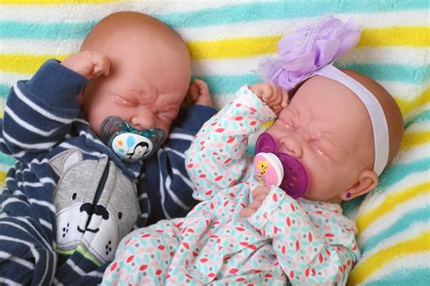 lovely innocent twins preemie la newborn reborn preemie doll lifelike