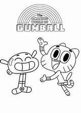 Gumball Incrivel sketch template