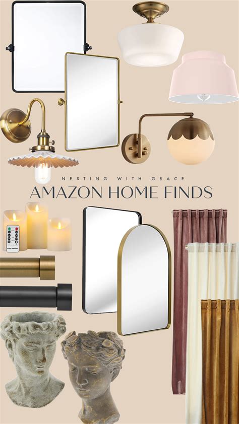 september amazon home decor finds nesting  grace