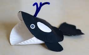 dolphin paper plate crafts google search whale crafts animal