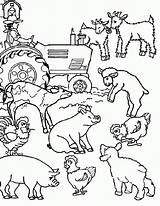 Animal Bauernhof Ausmalbild Einzigartig Kidsplaycolor Barnyard Getcolorings Worksheets Malvorlagen sketch template