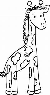 Giraffe Coloring Pages Color Face Drawing Head Realistic Printable Baby Getdrawings Template Zoo Getcolorings Pag Clipartmag Cute sketch template
