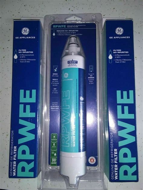 Lot Of 3 Ge Rpwfe Refrigerator Water Filter Free Priority Shipping Ebay