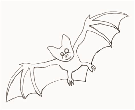 fruit bat drawing  getdrawings