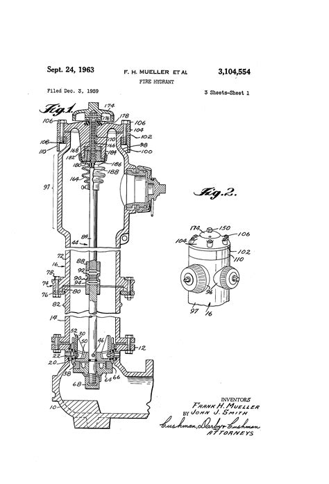 patent  fire hydrant google patents