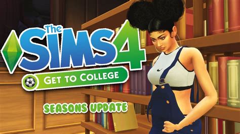 college mod sims  seasons update  sims  mods youtube