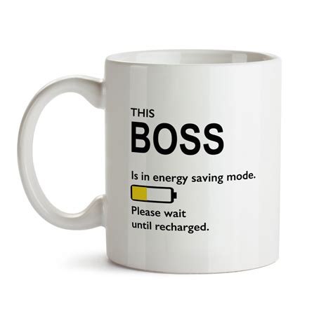 boss mug funny  boss  gift  boss coffee cup boss etsy