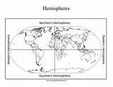 Map Northern Hemispheres Grade Studies Social Geography Western Printable Teaching Visit sketch template