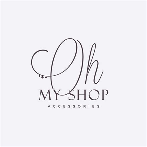 Logo Attractif Pour Oh My Shop Boutique En Ligne D