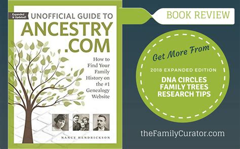 book review unofficial guide  ancestrycom including ancestrydna