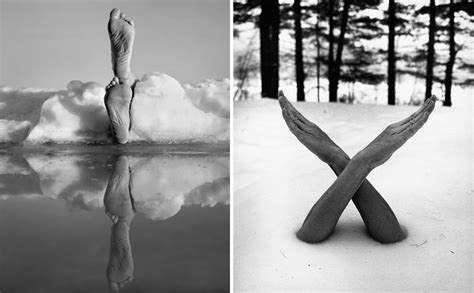Photographer Uses His Own Nude Body To Create Surreal