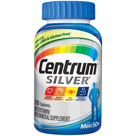 centrum silver men  count complete multivitamin multimineral