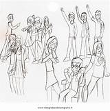 Glee Trickfilmfiguren Cartoni Condividi Malvorlage sketch template