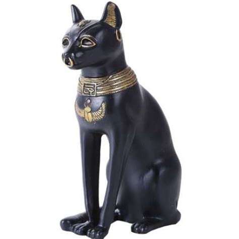 Bastet 8 Inch Egyptian Cat Statue Goddess Bast Home Decor
