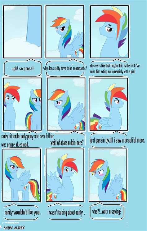 Rainbow Dash And Rainbow Blitz Comic English Cute Funny