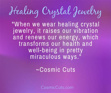 wear healing crystal jewelry    results healing