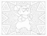 Coloring Pokemon Windingpathsart Granbull sketch template