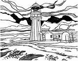 Coloring Cape Colouring Reilly Fitzgerald Sheets Newfoundland Lighthouse Pages Getdrawings Getcolorings sketch template