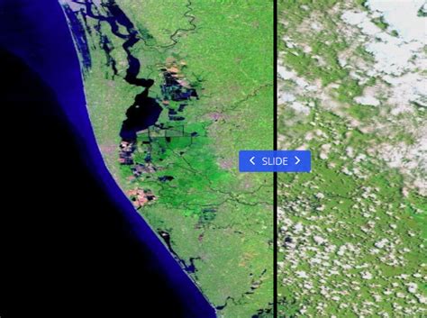 nasa releases images showing the extent of kerala floods here s a look