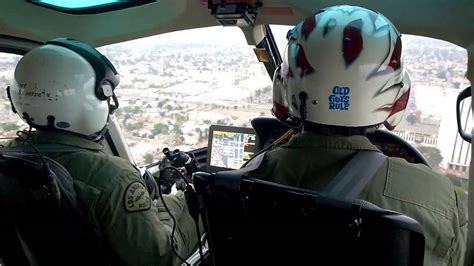 lapd air support ride  youtube