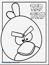 Angry Coloring Bird Red Birds Pages Printable Getcolorings Print Color Drawing sketch template