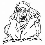 Inuyasha Coloring Pages Printable Kids Anime Manga Bestcoloringpagesforkids Print Drawing Book Sheets Cool2bkids Choose Board sketch template