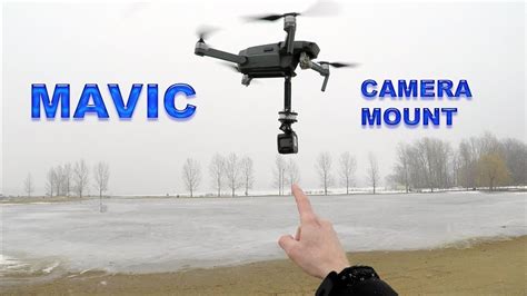 external camera mount  dji mavic pro review demo youtube