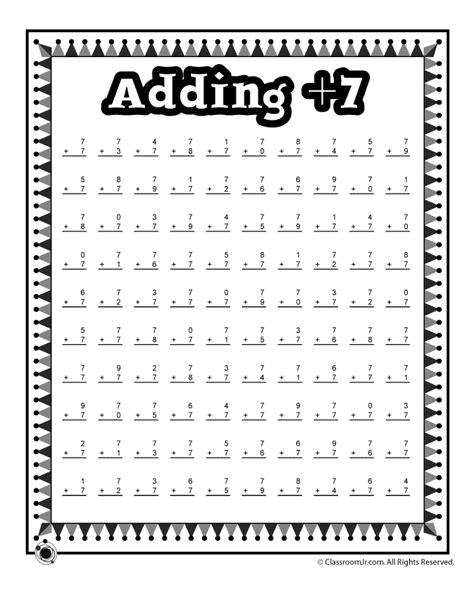 addition worksheets practice adding single digits woo jr kids