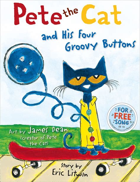 pete  cat    groovy buttons read aloud eric litwin