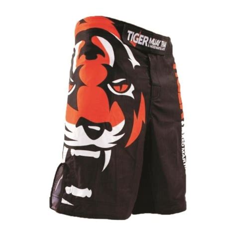 men s white tiger mma muay thai boxing shorts wish mma shorts