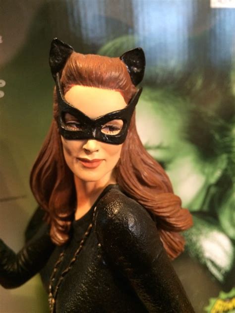 first review julie newmar catwoman maquette 13th dimension comics creators culture
