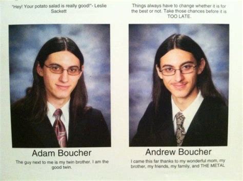 10 Best Twin Quotes From Yearbooks Madten