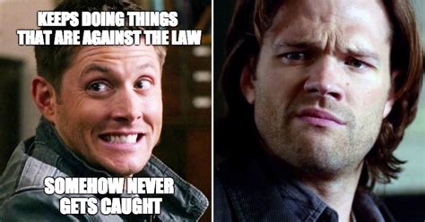 Supernatural 10 Dean Winchester Logic Memes That Are Too Hilarious For