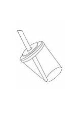 Coloring Drinking Straw sketch template