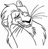 Scar Lion King Coloring Evil Pages Drawing Clipart Easy Drawings Disney Colouring Simba Print Kidsplaycolor Cliparts Clipartpanda Kids Clip Animal sketch template