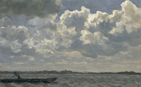 willem bastiaan tholen gemaelde zuvor zum verkauf stormy weather  zuiderzee