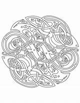 Coloring Celtic Pages Designs Print Adults Library Clipart sketch template