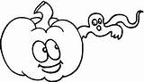 Pumpkin Cute Coloring Pages sketch template