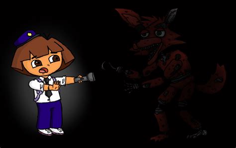 Five Nights At Freddys Dora The Explorer Foxy